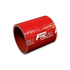 Łącznik silikonowy prosty FMIC 13mm 10CM Czerwony