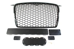 GRILL AUDI A3 8P RS-STYLE BRIGHT BLACK (05-09)