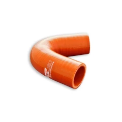 Kolanko silikonowe FMIC 135st 35mm Pomarańczowe - GRUBYGARAGE - Sklep Tuningowy
