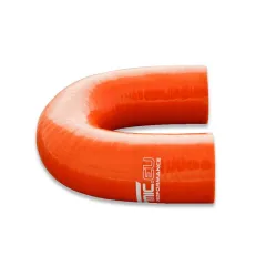 Kolanko silikonowe FMIC 180st 57mm Pomarańczowe największy sklep tuningowy w Polsce!