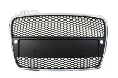 Grill Audi A4 B7 RS-Style Chrome-Black 05-08 PDC największy sklep tuningowy w Polsce!