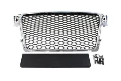 Grill Audi A4 B8 RS-Style Chrome-Black 08-12 PDC największy sklep tuningowy w Polsce!