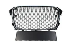 Grill Audi A4 B8 RS-Style Chrome-Black 12-15 PDC największy sklep tuningowy w Polsce!