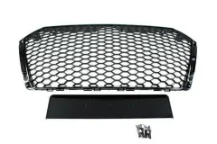 Grill Audi A4 B9 RS-Style Gloss Black 2016+ PDC największy sklep tuningowy w Polsce!