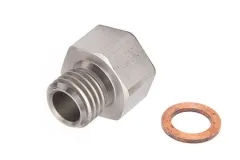 Adapter czujnika ciśnienia i tempertury oleju i wody TurboWorks 1/8 NPT na M12x1,5 największy sklep tuningowy w Polsce!