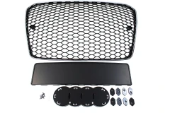 GRILL AUDI A5 8T RS-STYLE CHROME-BLACK (13-16) PDC