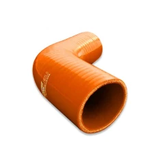 Silikonowe kolanko redukcyjne FMIC 67st 19/25mm Pomarańczowe