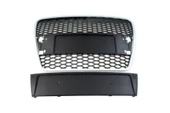 Grill Audi A6 C6 RS-Style Silver-Black 04-09 największy sklep tuningowy w Polsce!