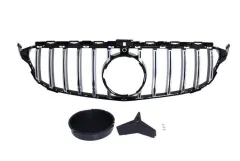 Grill Mercedes Benz W205 GT-R Look Chrome-Gloss Black 15-19 największy sklep tuningowy w Polsce!