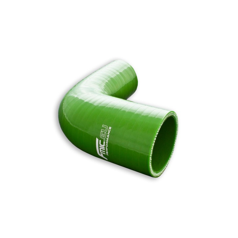 Silikonowe kolanko redukcyjne FMIC 90st 54/70mm Zielone - GRUBYGARAGE - Sklep Tuningowy