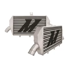 Intercooler Mitsubishi Lancer Evolution 2003–2006 srebrny Mishimoto największy sklep tuningowy w Polsce!