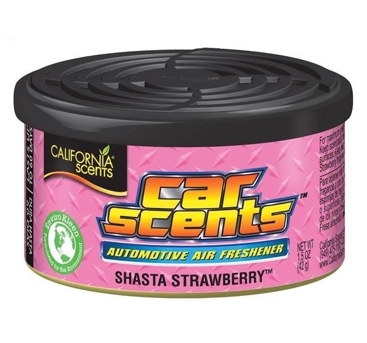 California Car Scents SHASTA STRAWBERRY zapach samochodowy - GRUBYGARAGE - Sklep Tuningowy