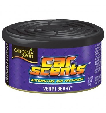 California Car Scents VERRI BERRY zapach samochodowy - GRUBYGARAGE - Sklep Tuningowy