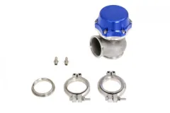 Wastegate zewnętrzny Replica Turbosmart 50mm 0.5 Bar V-Band Niebieski największy sklep tuningowy w Polsce!