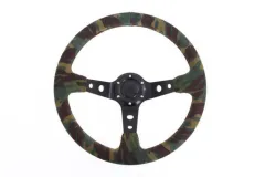 Kierownica sportowa 350mm Camouflage największy sklep tuningowy w Polsce!