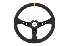 Kierownica Pro 350mm offset:80mm Carbon Yellow