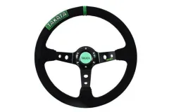 Kierownica sportowa Pro 350mm offset:80mm (głęboka) Takata Zamszowa największy sklep tuningowy w Polsce!