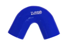 Kolanko silikonowe 135st TurboWorks Niebieskie 40mm