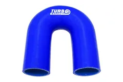 Kolanko silikonowe 180st TurboWorks Niebieskie 76mm największy sklep tuningowy w Polsce!