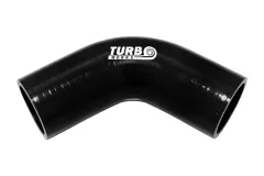 Kolanko silikonowe 67st TurboWorks Czarne 25mm największy sklep tuningowy w Polsce!