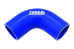 Kolanko silikonowe 90st TurboWorks Niebieskie 63mm największy sklep tuningowy w Polsce!