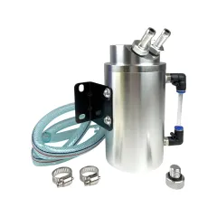 Uniwersalny Oil Catch Tank 0.7L FigerSPEC Srebrny największy sklep tuningowy w Polsce!