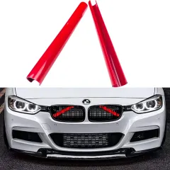 Wstawki Wsporniki Do Grilla BMW 1/2/3/4 Brace Bars Czerwone największy sklep tuningowy w Polsce!