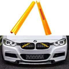 Wstawki Wsporniki Do Grilla BMW 1/2/3/4 Brace Bars Żółte największy sklep tuningowy w Polsce!