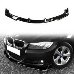 Splitter przedni BMW E90 09-12 Gloss Black największy sklep tuningowy w Polsce!