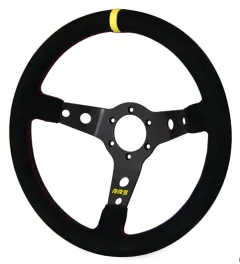 Kierownica sportowa RRS MONTE CARLO 350mm offset:65mm Zamsz największy sklep tuningowy w Polsce!