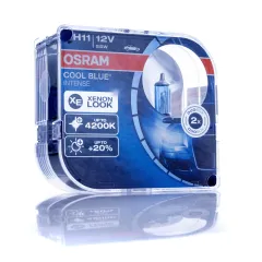 Żarówki H11 OSRAM COOL BLUE Intense 12V 55W DUO największy sklep tuningowy w Polsce!