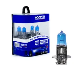 Żarówki Sparco H3 12V 55W BLUE B4 XENON+200% 5000K największy sklep tuningowy w Polsce!