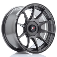 JR Wheels JR11 15x8 ET25 Blank Hyper Gray