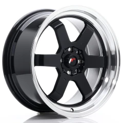 JR Wheels JR12 17x8 ET33 4x100/114 Gloss Black