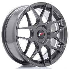 JR Wheels JR18 17x7 ET20-40 Blank Hyper Gray