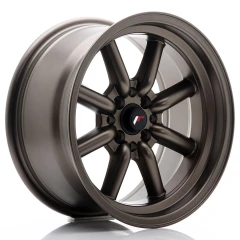 JR Wheels JR19 16x8 ET0 4x100/114 Matt Bronze