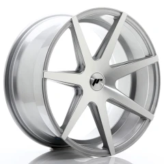 JR Wheels JR20 20x10 ET40 5H Blank Silver Machined