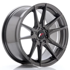 JR Wheels JR21 17x8 ET35 5x110/120 Hyper Gray