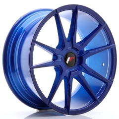 JR Wheels JR21 18x8,5 ET20-40 Blank Platinium Blue