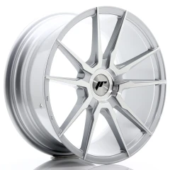 JR Wheels JR21 18x8,5 ET20-40 Blank Silver Machined