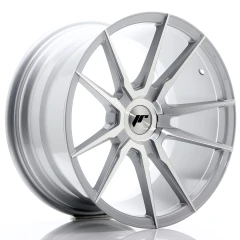 JR Wheels JR21 18x9,5 ET20-40 BLANK Silver Machined Face