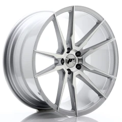 JR Wheels JR21 20x10 ET40 5x120 Silver Machined Face