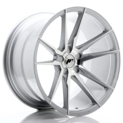 JR Wheels JR21 20x11 ET20-30 5H BLANK Silver Machined Face