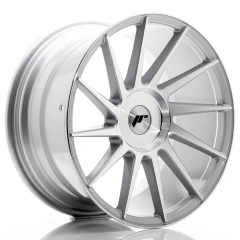 JR Wheels JR22 18x9,5 ET20-40 BLANK Silver Machined