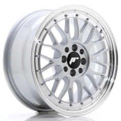 JR Wheels JR23 16x7 ET40 4x100/114,3 Hyper Silver w/Machined Lip