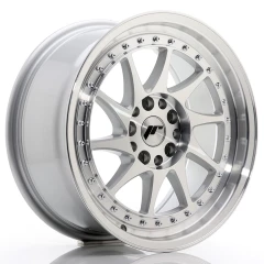 JR Wheels JR26 17x8 ET35 5x100/114 Silver Machined Face