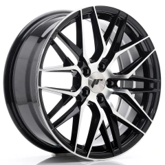 JR Wheels JR28 18x7,5 ET40 5x112 Gloss Black Machined Face