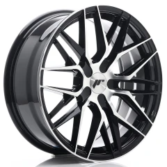 JR Wheels JR28 18x7,5 ET40 BLANK Gloss Black Machined Face