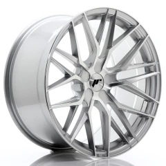 JR Wheels JR28 20x10 ET40 5H BLANK Silver Machined Face