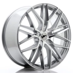 JR Wheels JR28 22x9 ET30-45 5H BLANK Silver Machined Face